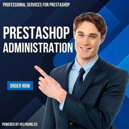 Zostanę administratorem Twojego sklepu PrestaShop - Pakiet Rozbudowany - 720 minut | HelpGuru.eu