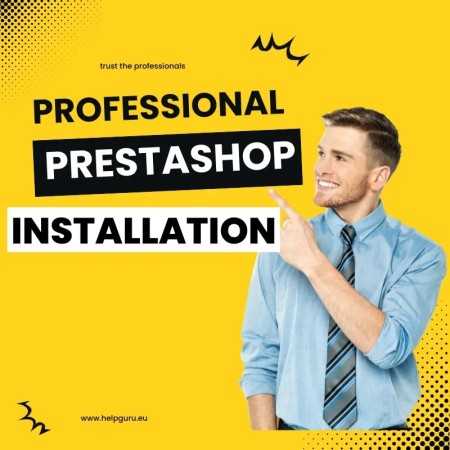 Wykonam instalację sklepu Prestashop - pakiet VIP | HelpGuru.eu