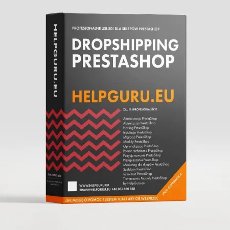 Wykonam integrację sklepu PrestaShop z hurtowniami z branży: Wyposażenie wnętrz i dekoracja/meble | dropshipping | HelpGuru.eu