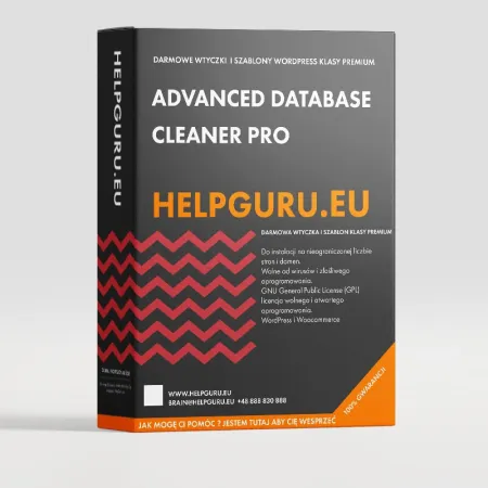 Advanced Database Cleaner Pro – darmowa wtyczka Wordpress klasy Premium | HelpGuru.eu