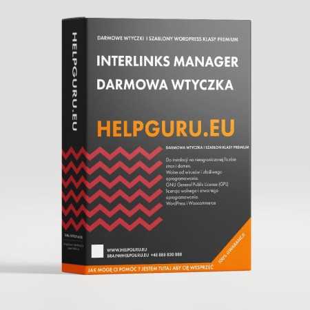 Interlinks Manager PRO - darmowa wtyczka Wordpress klasy Premium | HelpGuru.eu