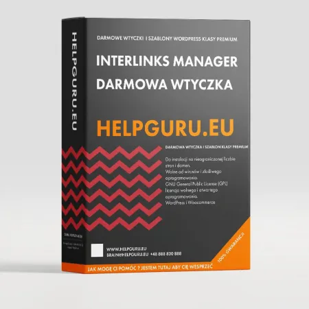 Interlinks Manager PRO - darmowa wtyczka Wordpress klasy Premium | HelpGuru.eu