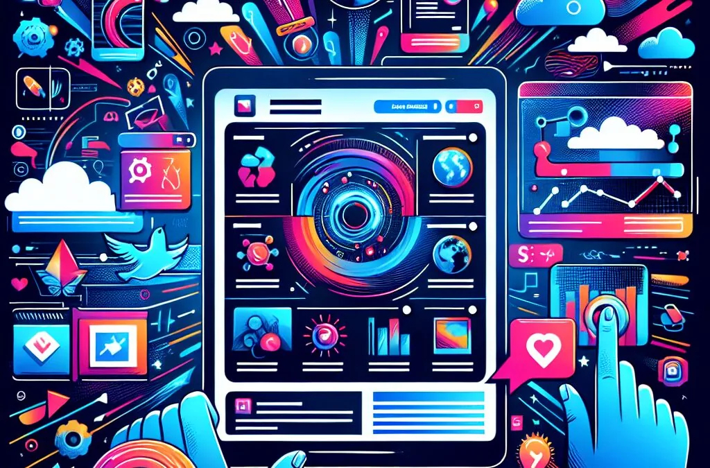 Dynamiczne treści na stronie zwiększają zaangażowanie użytkowników.