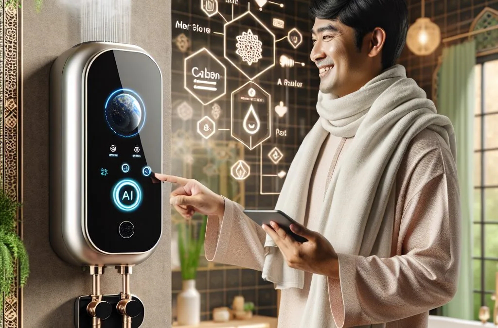 Inteligentny podgrzewacz wody z AI eliminuje zimne prysznice i zanieczyszczenie węgla