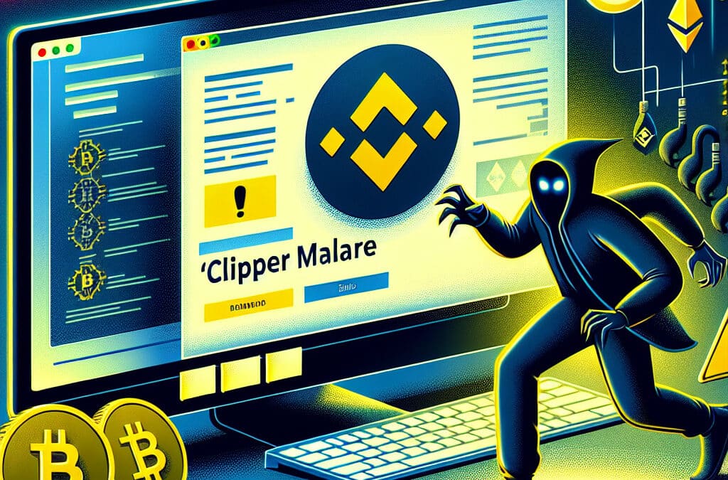 Binance ostrzega przed wzrostem ataków złośliwego oprogramowania Clipper na użytkowników kryptowalut