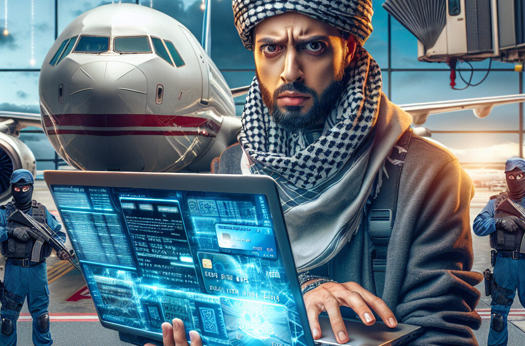 Haker przyznaje się do winy po przylocie z Ukrainy z laptopem pełnym skradzionych danych kart kredytowych