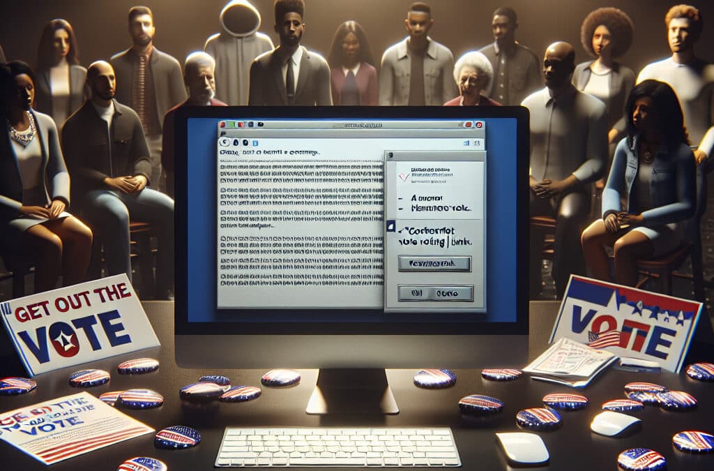 Kiedy wysiłki mobilizujące do głosowania przypominają phishing