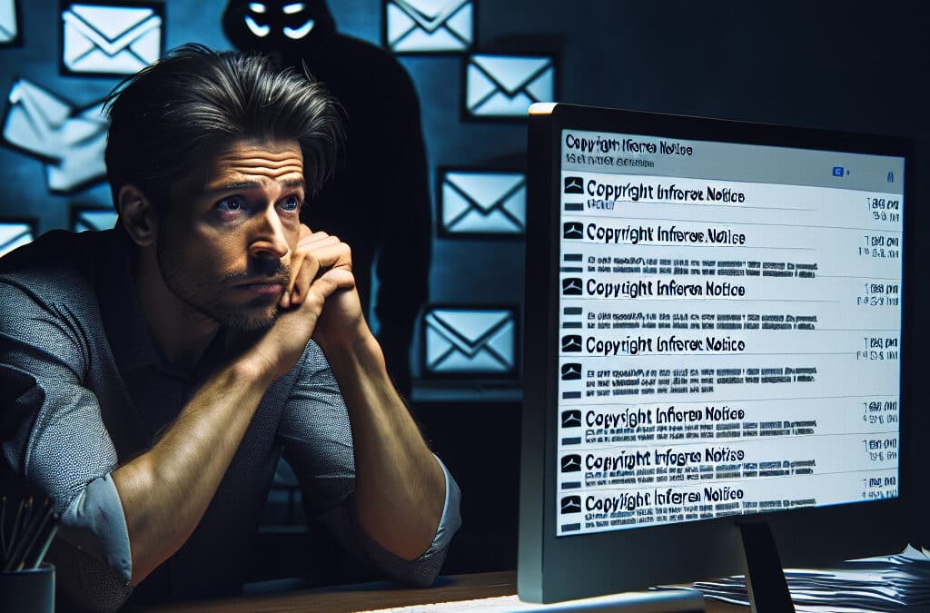 Fałszywe maile o naruszeniu praw autorskich zagrażają użytkownikom