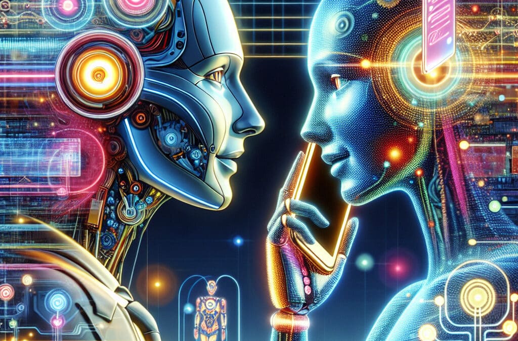 Dwa agenty AI rewolucjonizują komunikację przez rozpoznawanie siebie na telefonie