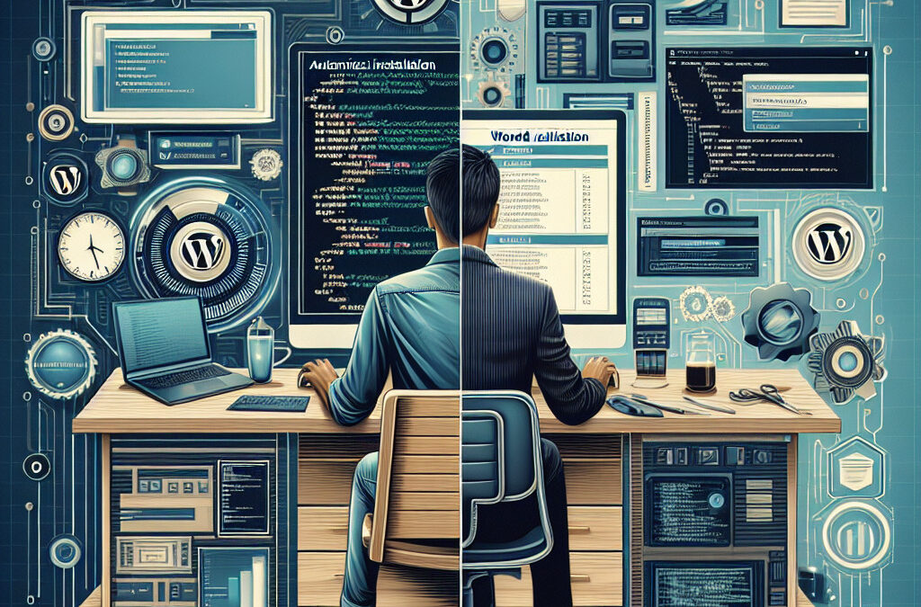 Kiedy wybrać automatyczną a kiedy ręczną instalację WordPress – poradnik eksperta