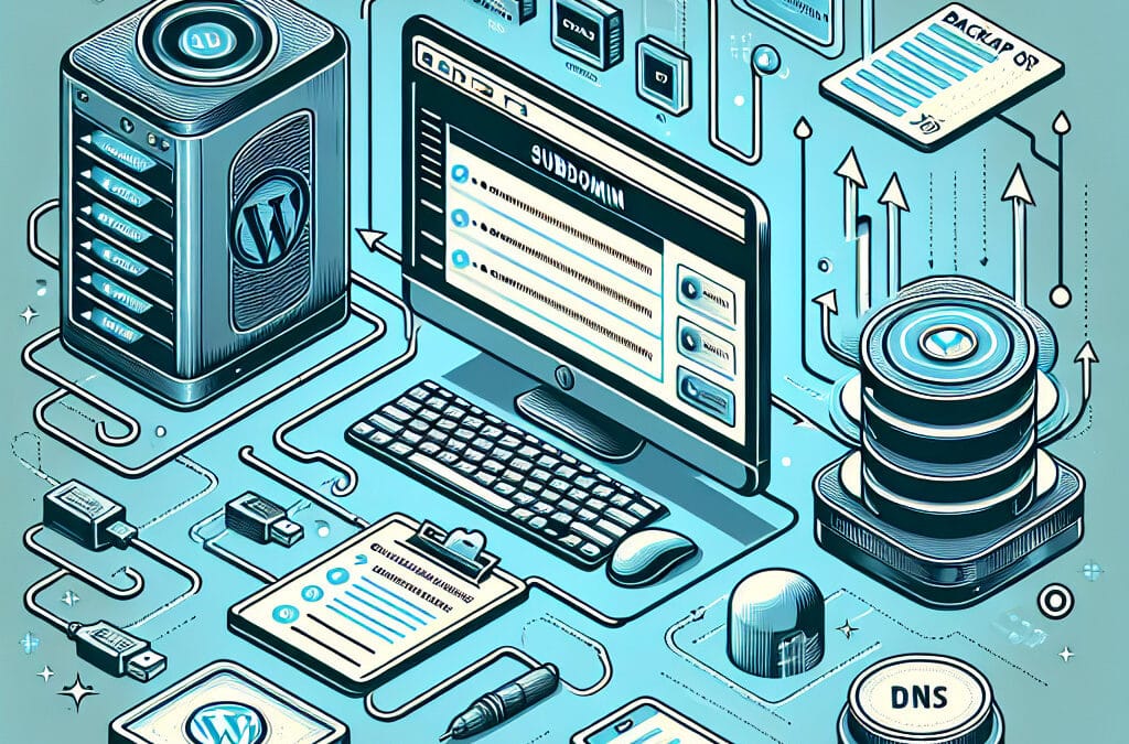 Migracja WordPress z subdomena na root domain – procedura krok po kroku