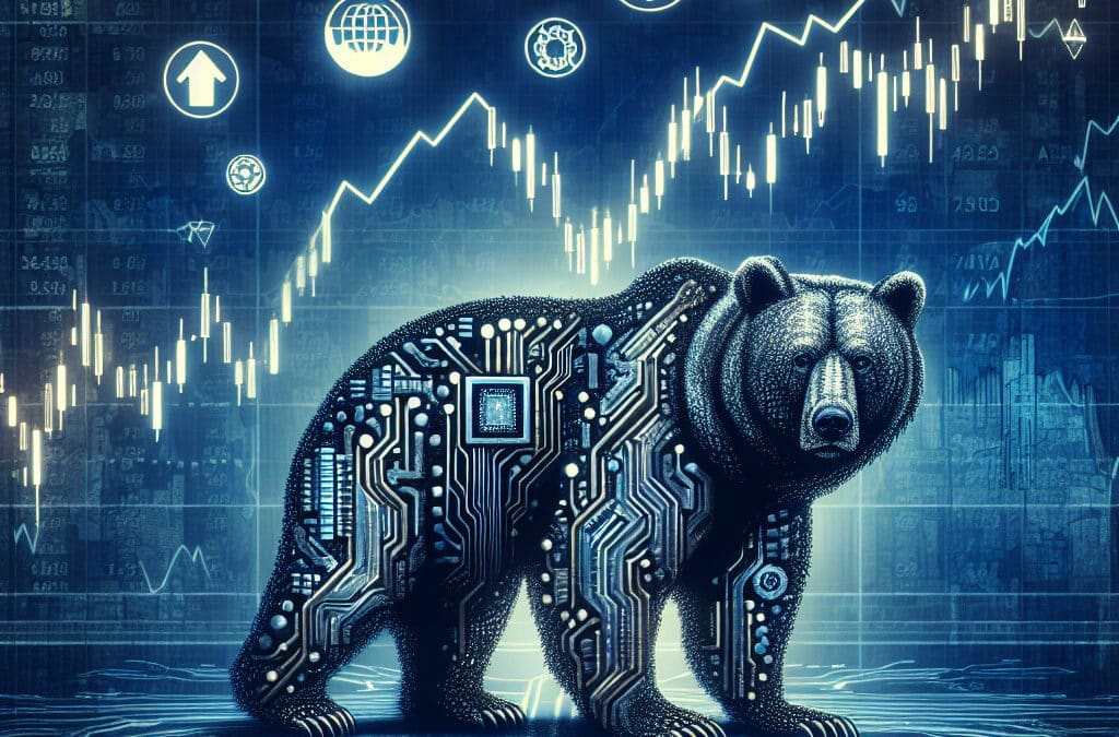 Czy rynek Nasdaq w niedźwiedzim trendzie? Trzy akcje sztucznej inteligencji spadły o 15% w tym roku