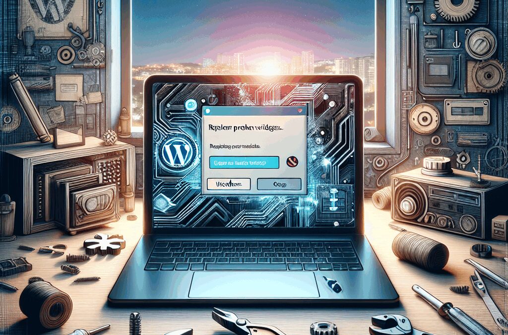 Naprawa problemu z uszkodzonymi widżetami w WordPressie