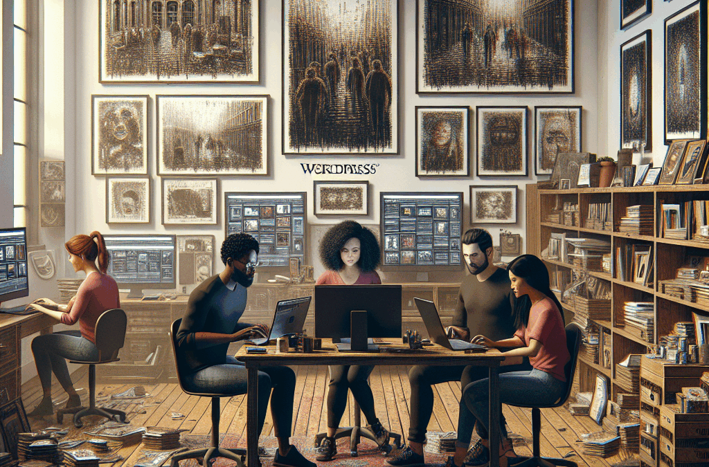 Rozwiązywanie problemu z uszkodzonymi obrazami w galerii przez wsparcie techniczne WordPress