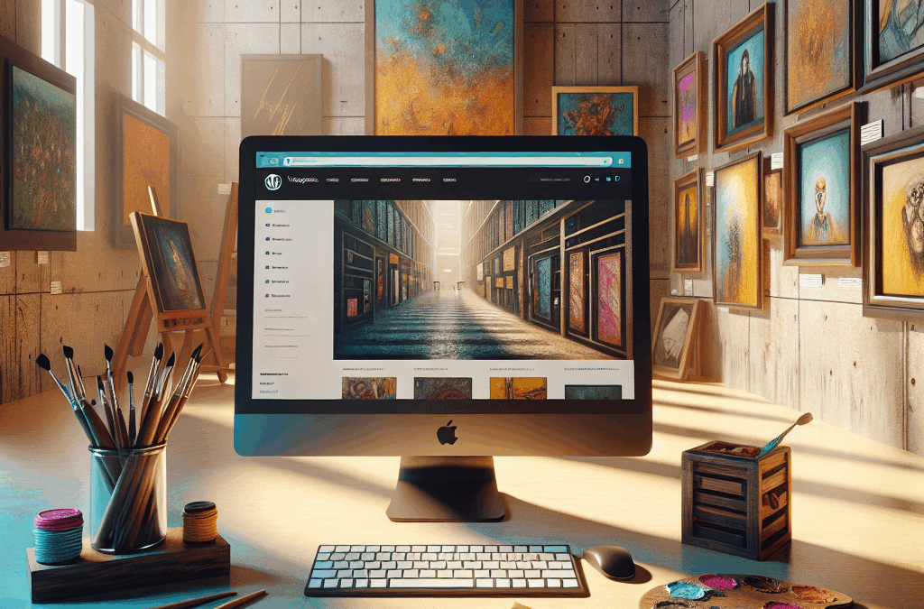 WordPress dla galerii sztuki i portfolio artystów