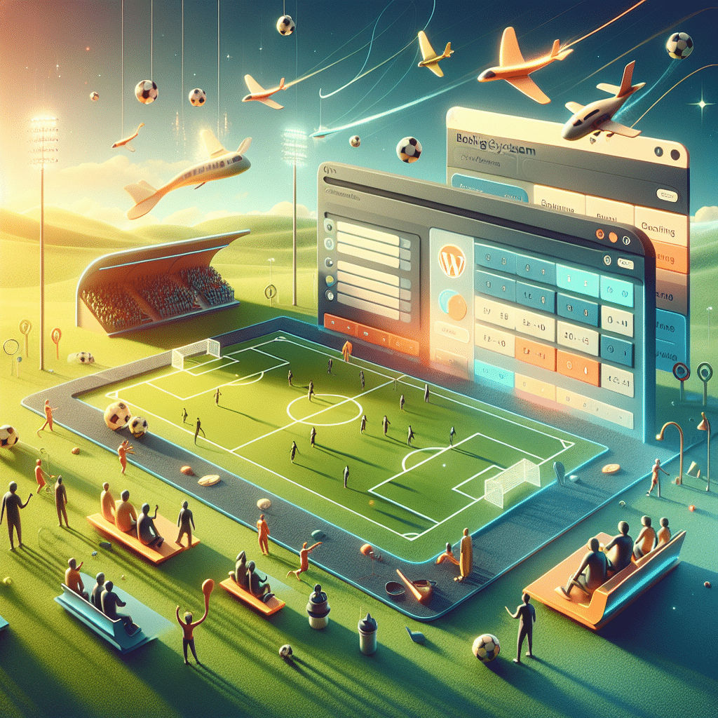 WordPress dla organizacji sportowych: Rezerwacje i wydarzenia