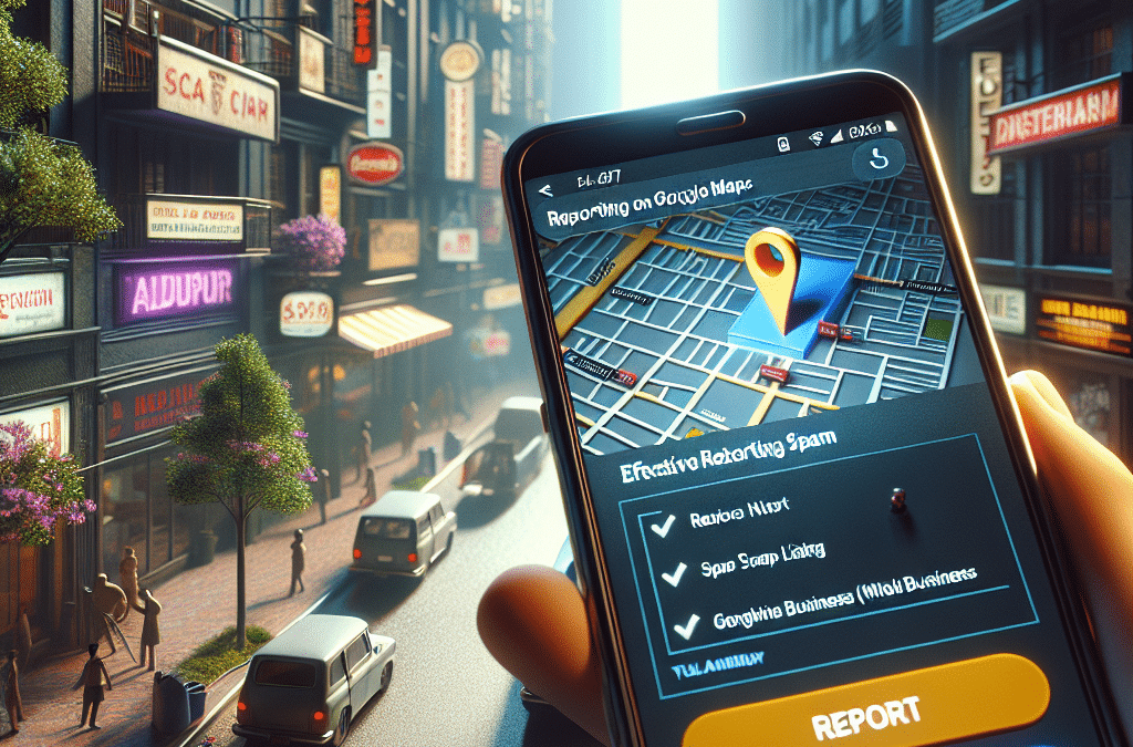 Jak skutecznie zglosic spam w mapach Google