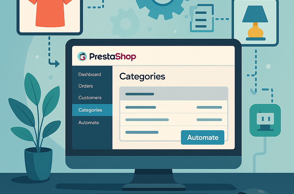 Administracja PrestaShop: Jak automatycznie uruchomić kategorie?