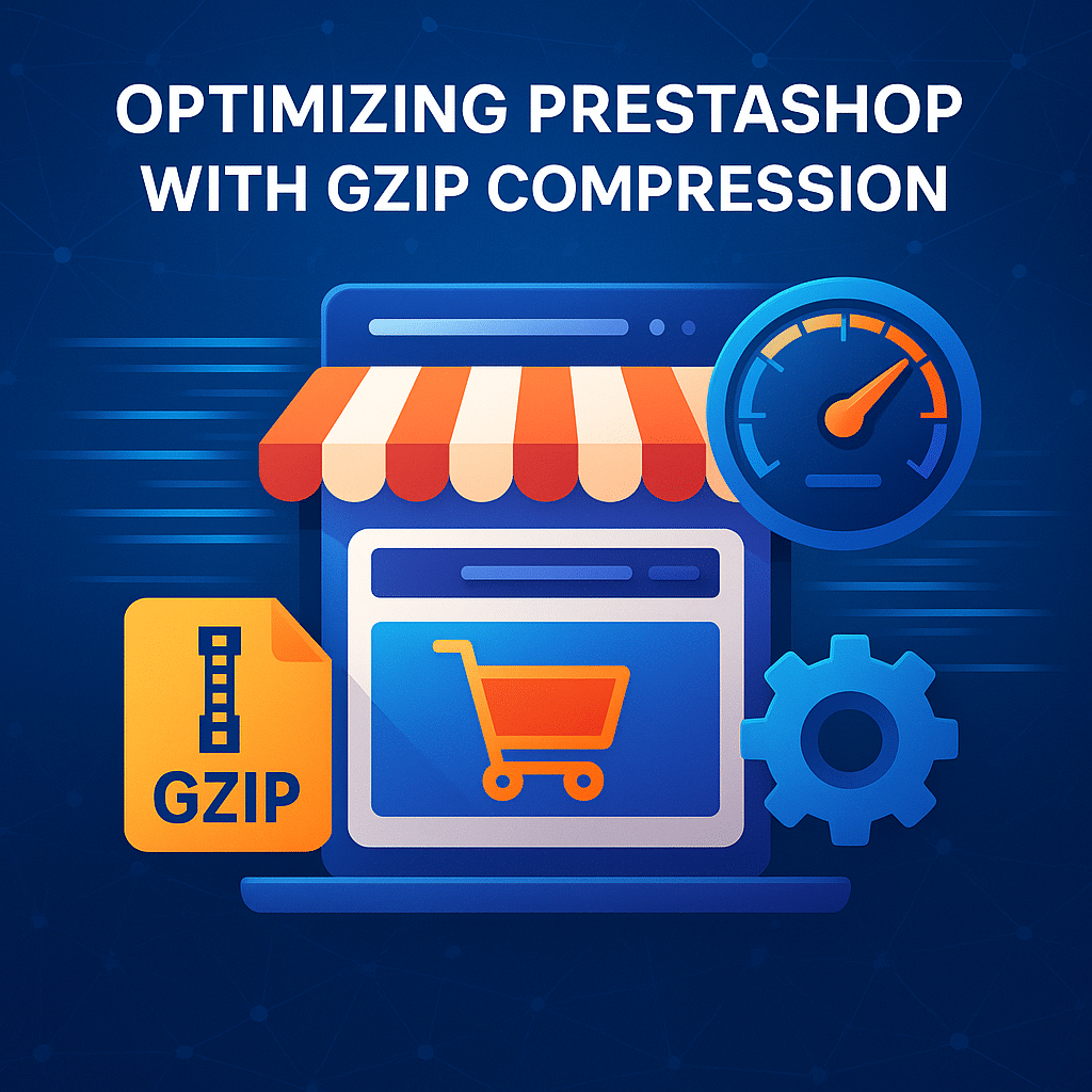 PrestaShop przyspieszanie: Jak kompresję GZIP dla sklepu?