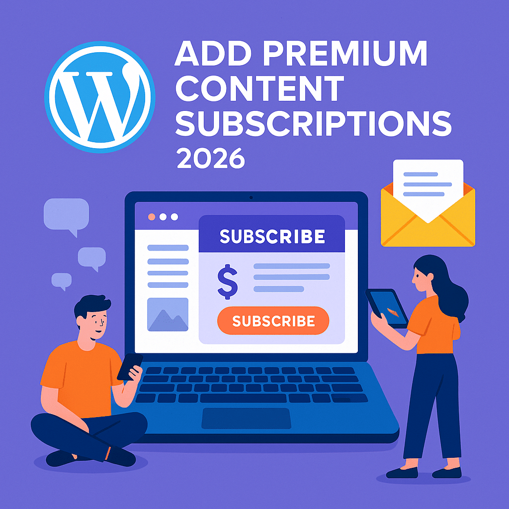 WordPress 2026 – jak dodać subskrypcje treści (np. newsletter premium)
