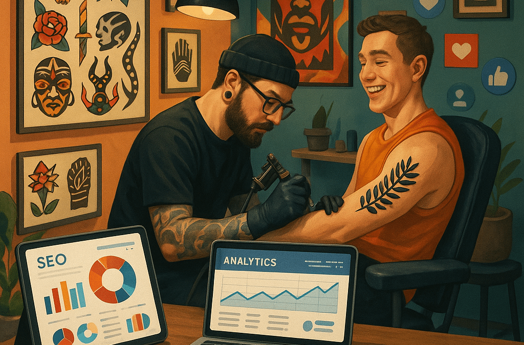 Case study pozycjonowanie studia tatuazu