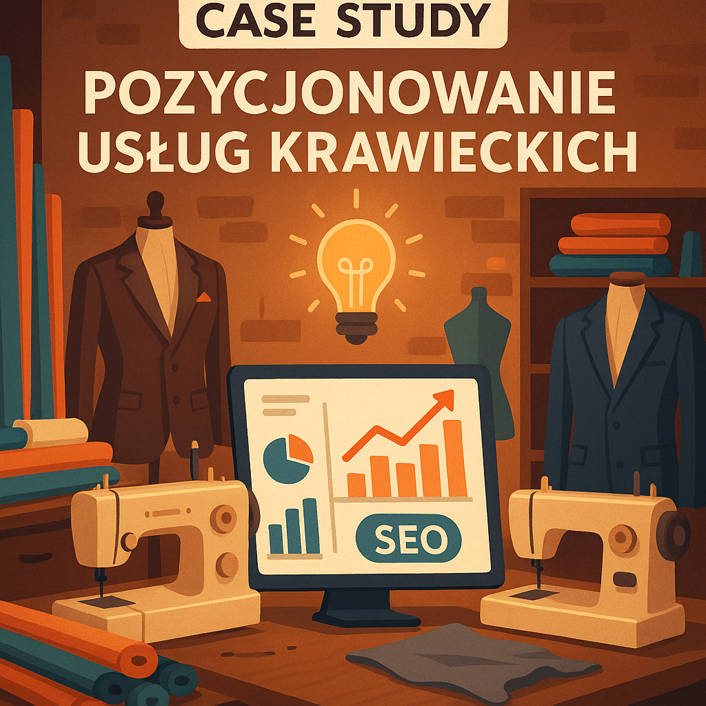 Case study pozycjonowanie uslug krawieckich
