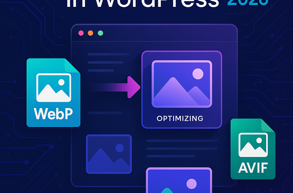 WordPress 2026 – optymalizacja obrazów WebP AVIF automatycznie (Imagify)