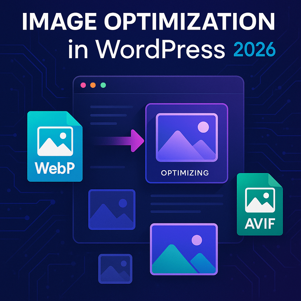 WordPress 2026 – optymalizacja obrazów WebP AVIF automatycznie (Imagify)